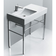 Раковина с консолью Simas Frozen 90 см FZ11bi*1 - фото 