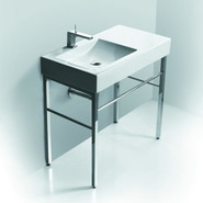 Раковина с консолью Simas Frozen 90 см FZ11bi*1 - фото 2