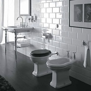 Унитаз приставной слив горизонтальный Globo Paestum PA002.BI - фото 2