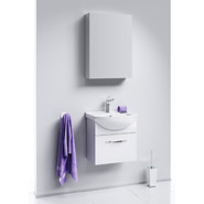 Тумба подвесная с раковиной Aqwella Аллегро 50 см Agr.01.05/1 - фото 2