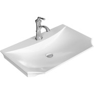 Тумба напольная с раковиной Aqwella La Donna 85 см LAD0108W, Цвет фасада: белый - фото 4