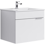 Тумба подвесная с раковиной Aqwella Бриг 60 см Br.01.06/1/W - фото 