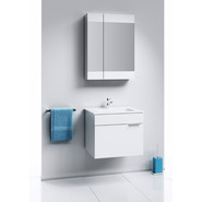 Тумба подвесная с раковиной Aqwella Бриг 60 см Br.01.06/1/W - фото 2