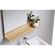 Зеркало Aqwella Фостер 70 см FOS0207DS, дуб сонома - фото 3