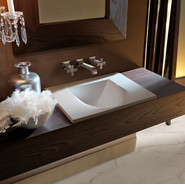 Раковина врезная на столешницу Kerasan Bentley 55 см 394001*0 - фото 