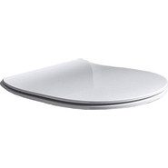 Сиденье с крышкой для унитаза Kerasan Flo микролифт 319101 bi/cr - фото 