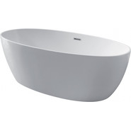 Ванна отдельностоящая Kerasan Flo 170х80 см 742901 - фото 