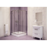 Зеркало Cersanit Melar 50 см LU-MEL, белый - фото 2