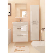 Зеркало Cersanit Melar 50 см LU-MEL, белый - фото 4