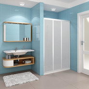 Душевая дверь Ravak Supernova ASDP3 100 см 00VA0UR2ZG сатин/матовое, Цвет стекла: матовое, Цвет профиля: хром, Размер - мм: 1000 - фото 2