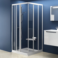 Душевое ограждение Ravak Supernova ASRV3+ASRV3 80x80 см 15V401R2Z1 белый/прозрачное - фото 