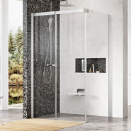 Душевое ограждение Ravak Matrix MSDPS 100х80 см 0WLA4100Z1 L белый/прозрачное - фото 