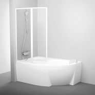 Шторка для ванны Ravak Supernova VSK2 Rosa 160 76L9010041 L белый/rain - фото 