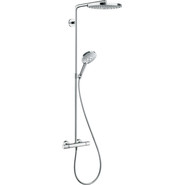 Душевая стойка с термостатом Hansgrohe Raindance Select S Showerpipe 240 2jet 27129400, белый/хром - фото 