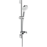 Душевой гарнитур Hansgrohe Crometta Vario 26553400 со штангой 65 см, белый/хром - фото 