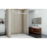 Душевая дверь Bas Infinity WTW-TD-170-G-CH 170 см хром/матовое - фото 2