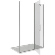 Душевая дверь Bas Mokka WTW-110-C-WE 110 см алюминий/прозрачное - фото 4