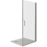 Душевая дверь Bas Mokka DR-80-C-WE 80 см алюминий/прозрачное - фото 3