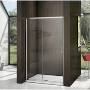 Душевая дверь Bas Latte WTW-130-C-WE 130 см алюминий/прозрачное - фото 