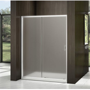 Душевая дверь Bas Latte WTW-110-G-WE 110 см алюминий/матовое - фото 