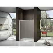 Душевая дверь Bas Latte WTW-120-G-WE 120 см алюминий/матовое - фото 2