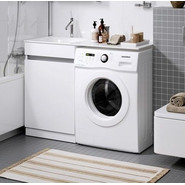 Тумба напольная с раковиной-столешницей Aqwella Forma 115 см FOR0105KL, б/к - фото 