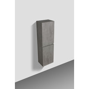 Пенал подвесной BelBagno LUCE-1350-2A-SC-SCM 35х135 см, цемент - фото 4