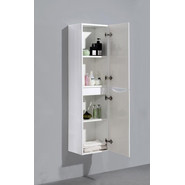 Пенал подвесной BelBagno ANCONA-N-1500-2A-SC-BL-L 40 см, левый, белый - фото 3