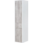 Пенал подвесной ROCA Ronda 32 см левый ZRU9303005, бетон/белый глянец - фото 