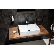 Столешница Ravak Formy L 100 см X000000837, тёмный орех - фото 3