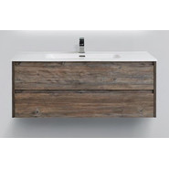 Тумба подвесная с раковиной BelBagno KRAFT-1200-2C-SO-PP 120 см, Pino Pasadena - фото 