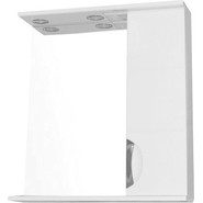 Зеркало-шкаф Стиль Соло 60 см R, белый - фото 