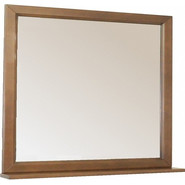 Зеркало Стиль Пандора 105 см, орех - фото 