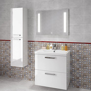 Зеркало Cersanit Base 020 Led 80 см KN-LU-LED020*80-b-Os - фото 3