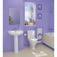 Унитаз-компакт Santeri Вест 1.P201.8.S00.00B.F с крышкой полипропилен - фото 2