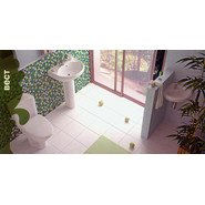 Унитаз-компакт Santeri Вест 1.P201.8.S00.00B.F с крышкой полипропилен - фото 3