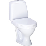 Унитаз-компакт Santeri Соната 1.P201.2.S00.00B.F с крышкой полипропилен - фото 