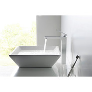 Смеситель для раковины высокий Timo Torne 4311/00-16F, хром/белый - фото 2