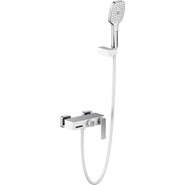 Смеситель для ванны Timo Torne 4314/00-16Y, хром/белый - фото 