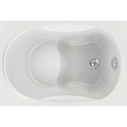 Ванна акриловая сидячая Bas Рио 105x70 см, Размер - мм: 1050х700 - фото 