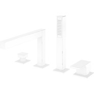 Смеситель для ванны Cezares PORTA-BVDM4-BIO, белый, Цвет производителя: белый - фото 