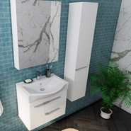 Пенал подвесной Акватон Беверли 34 см 1A235403BV01R, белый - фото 3