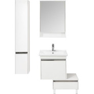 Зеркало-шкаф Акватон Капри 60 см 1A230302KP010, белый - фото 3