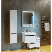 Зеркало-шкаф Акватон Капри 60 см 1A230302KP010, белый - фото 5