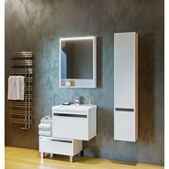 Пенал подвесной Акватон Капри 30 см 1A230503KP01R, белый - фото 4