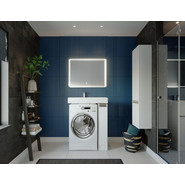 Пенал подвесной Акватон Лондри 34 см 1A236203LH010, белый - фото 3