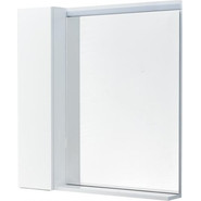 Зеркало-шкаф Акватон Рене 80 см 1A222502NRC80, белый/грецкий орех - фото 