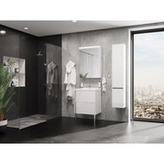 Пенал подвесной Акватон Стоун 30 см 1A228403SX01R, белый - фото 4