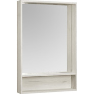 Зеркало-шкаф Акватон Флай 60 см 1A237602FA860, дуб крафт - фото 