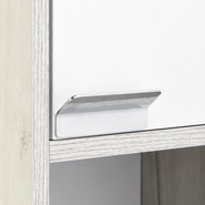 Шкаф подвесной Акватон Флай 35 см 1A237903FAX1L, белый/дуб крафт - фото 2